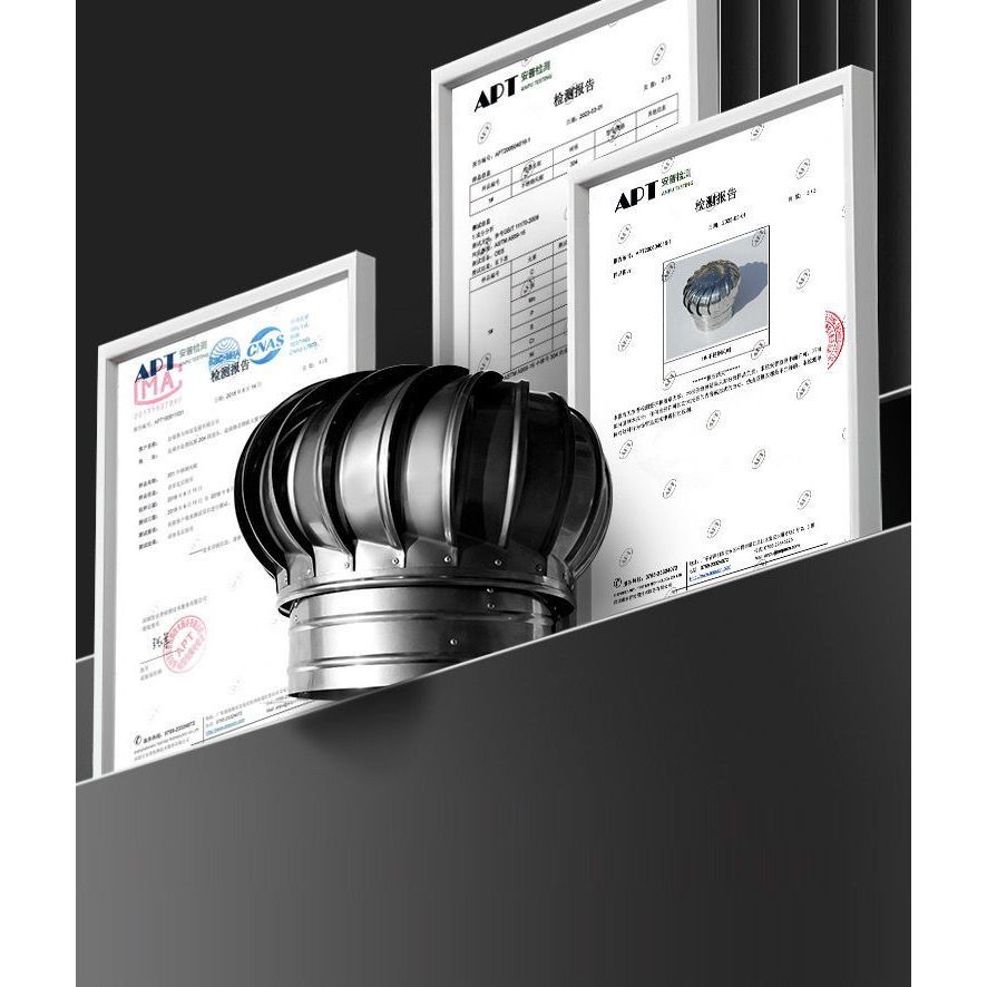 24" Turbine Ventilator SUS 304 Roof Ventilation Wind Turbine Ready Stock - Image 4